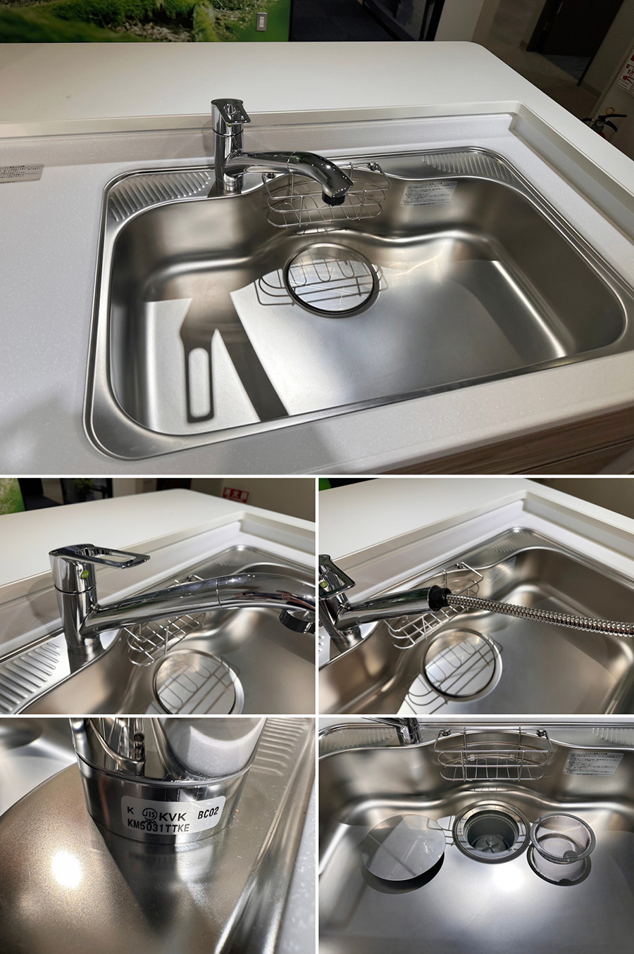 27546■タカラスタンダード アイランドキッチン W2400 フード コンロ 食洗機 人造大理石天板■展示品/取り外し品/未使用品/右シンク