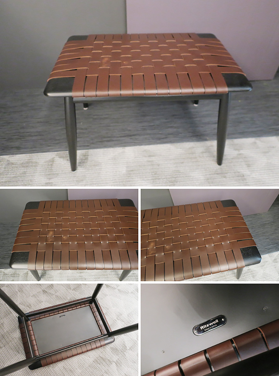 家具WD■510979■Ritzwell　MO BRIDGE スツール（M）　定14.1万　美品■展示品/取り外し品/中古品/千葉出荷