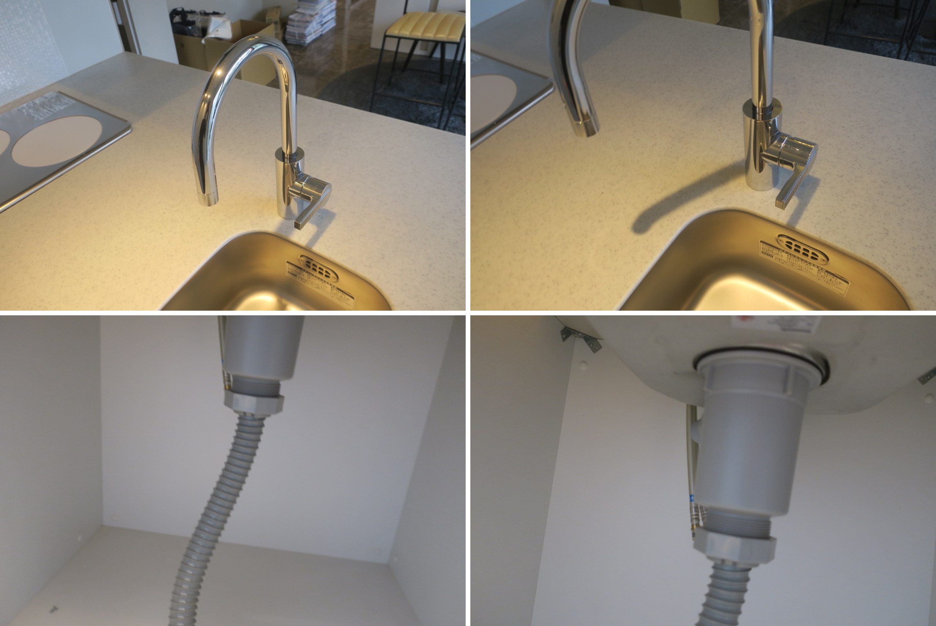 511099■Panasonic　ペニンシュラ型　ミニ（サブ）キッチン　W1540　2013年式■展示品/取り外し品/未使用品/千葉出荷